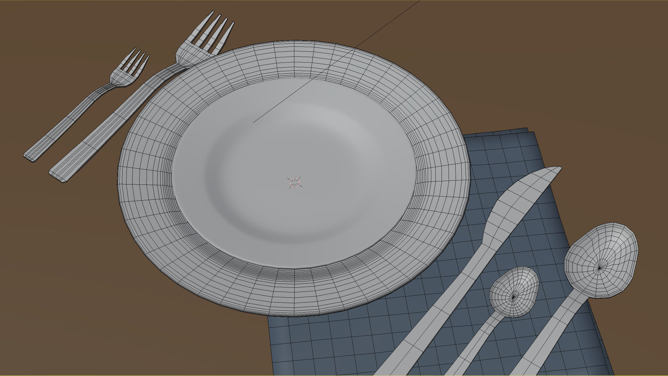 flatware 3D model_3