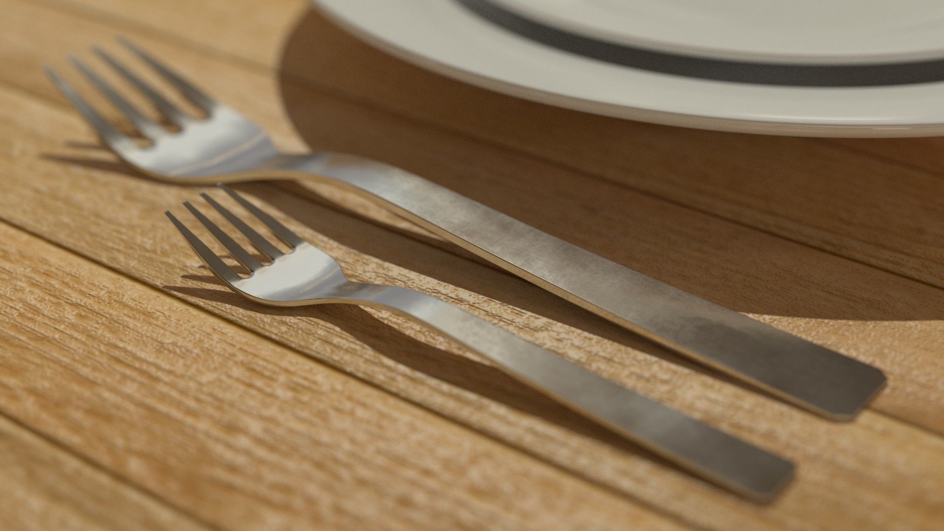 flatware 3D model_5