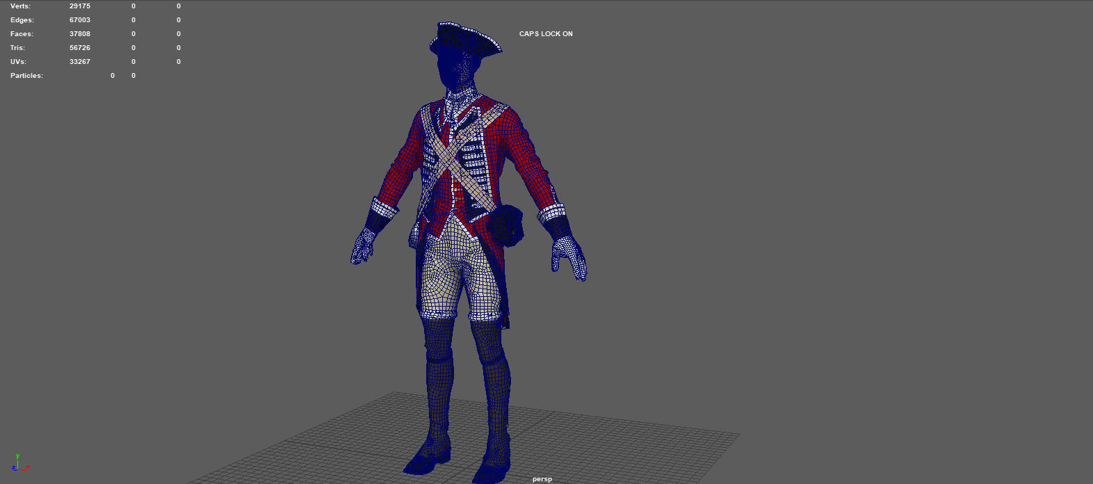 ENGLISH SOLDIER 3D model_8