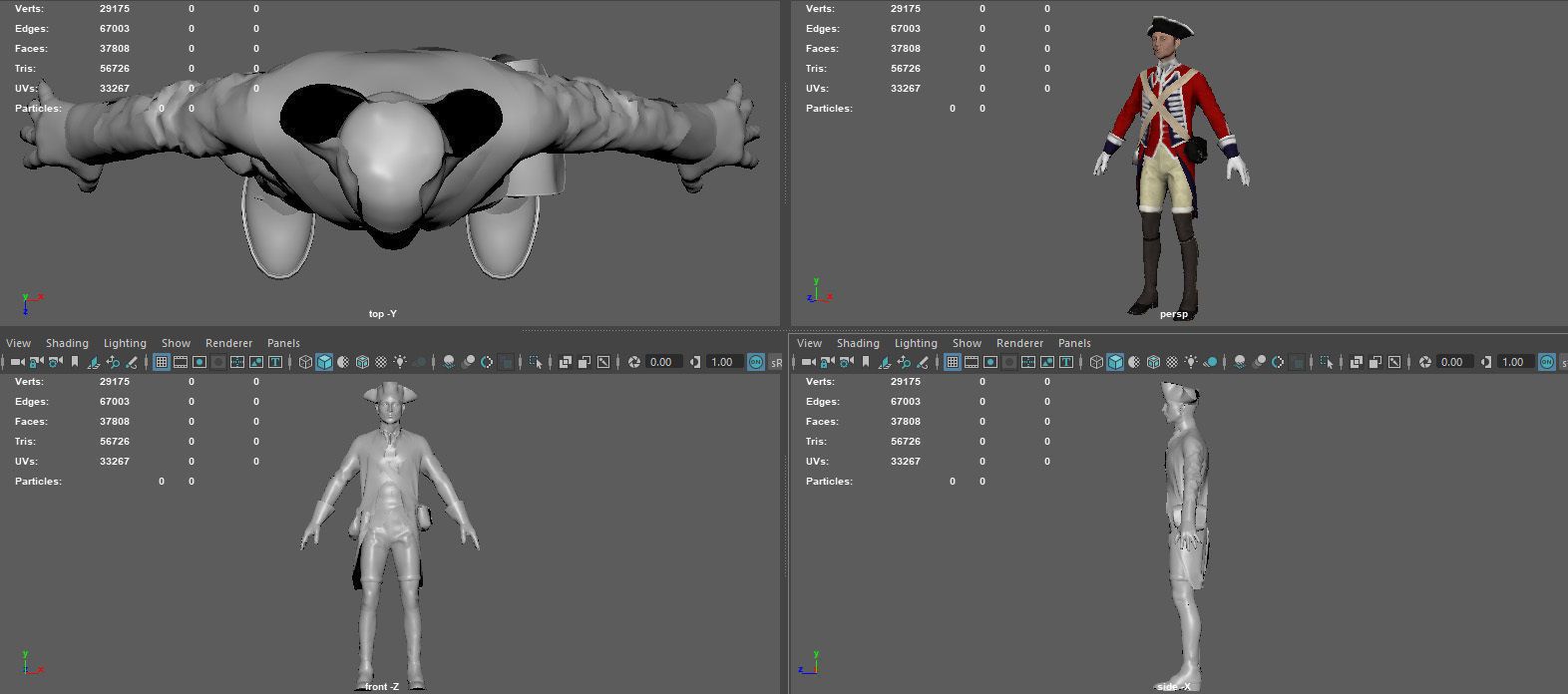 ENGLISH SOLDIER 3D model_14