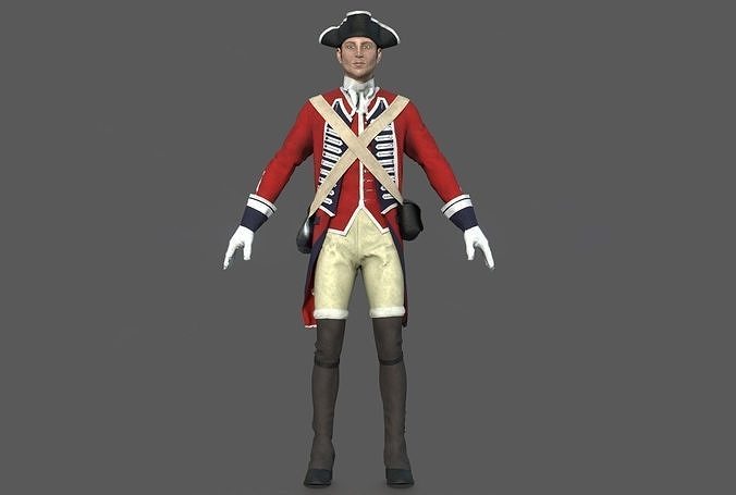 ENGLISH SOLDIER 3D model