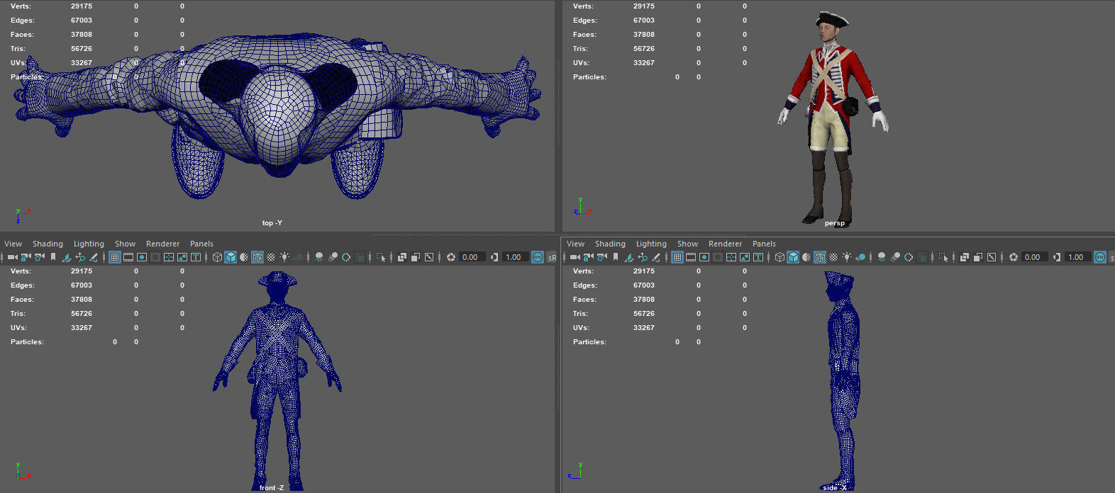 ENGLISH SOLDIER 3D model_9