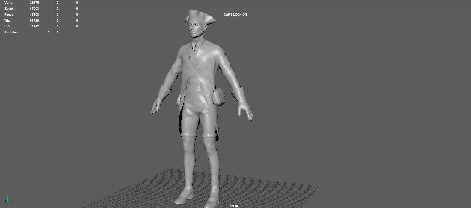 ENGLISH SOLDIER 3D model_6