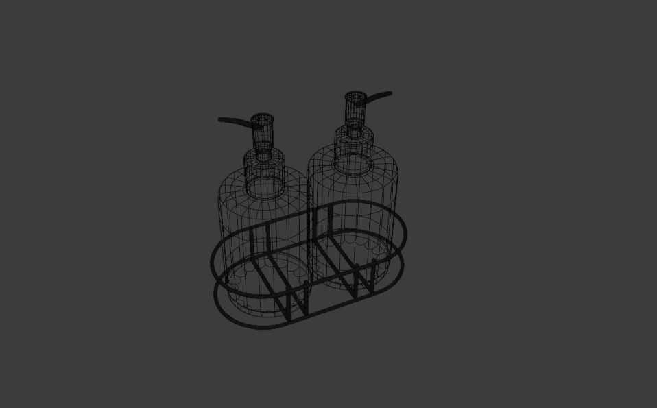 Soap Bottle Free 3D model_4