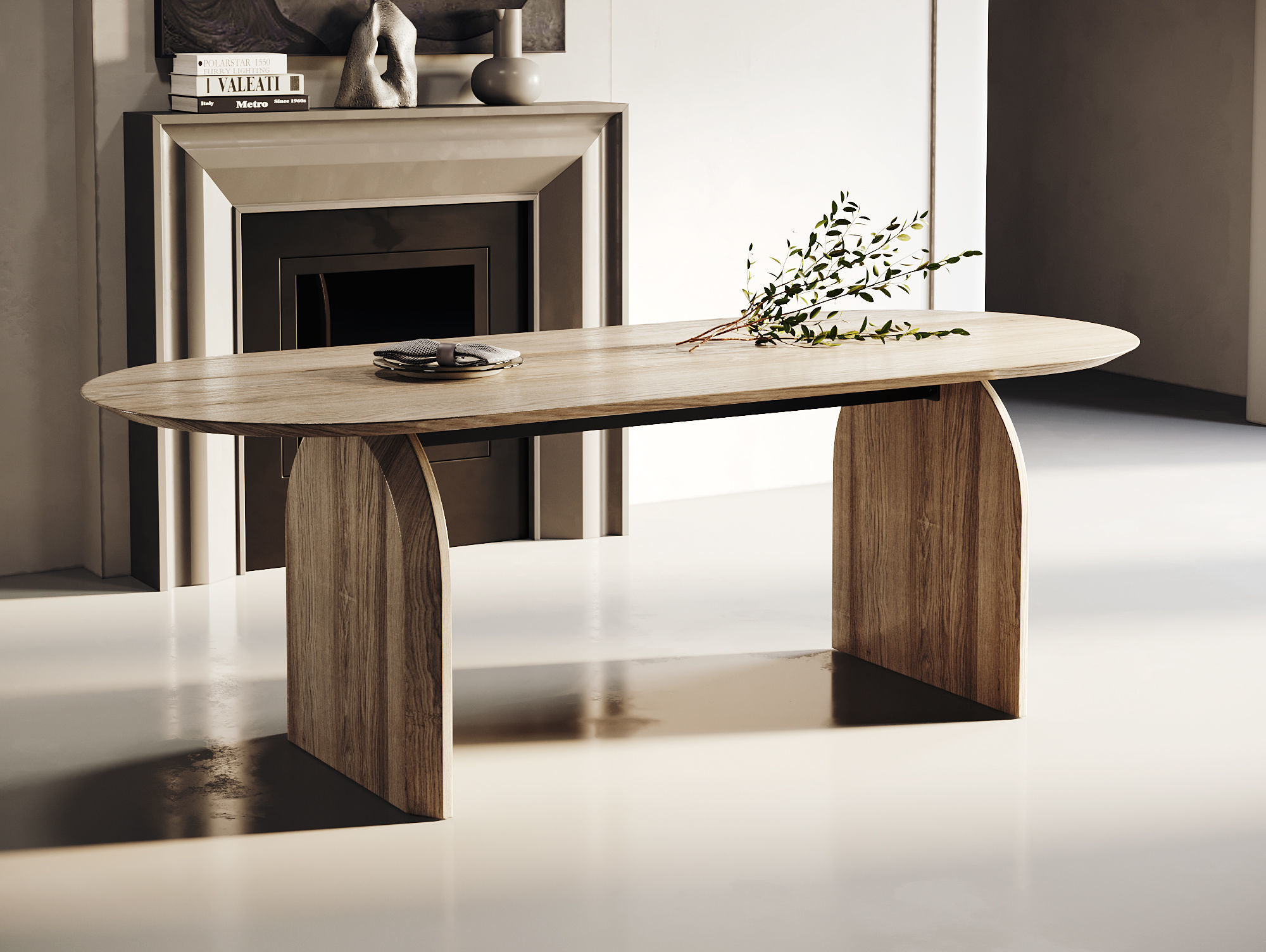 Dining Room Interior  ID363 3D model_4