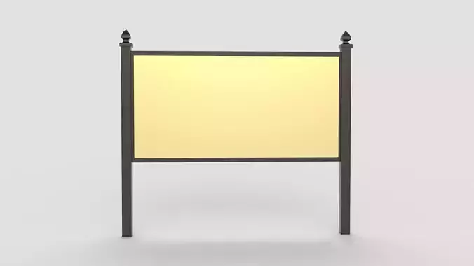 Outdoor Business Sign