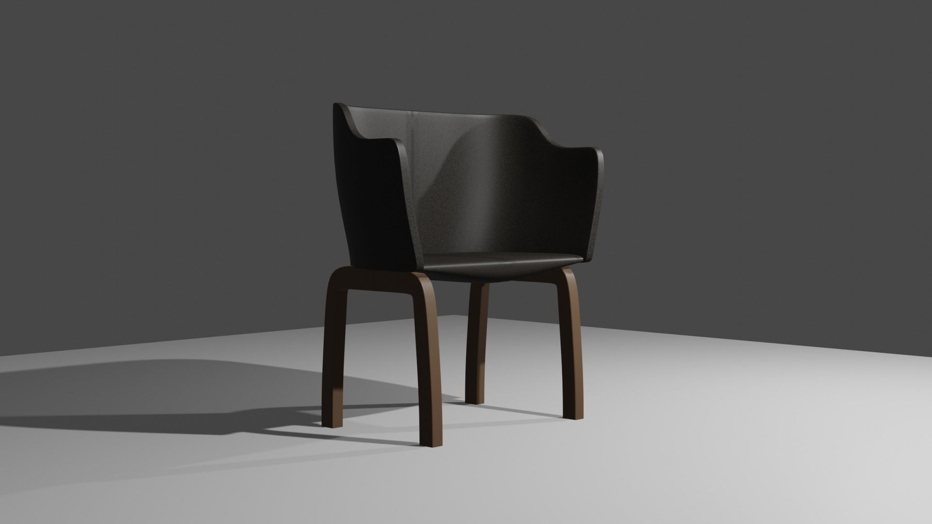 Modern Chair 3D model_6