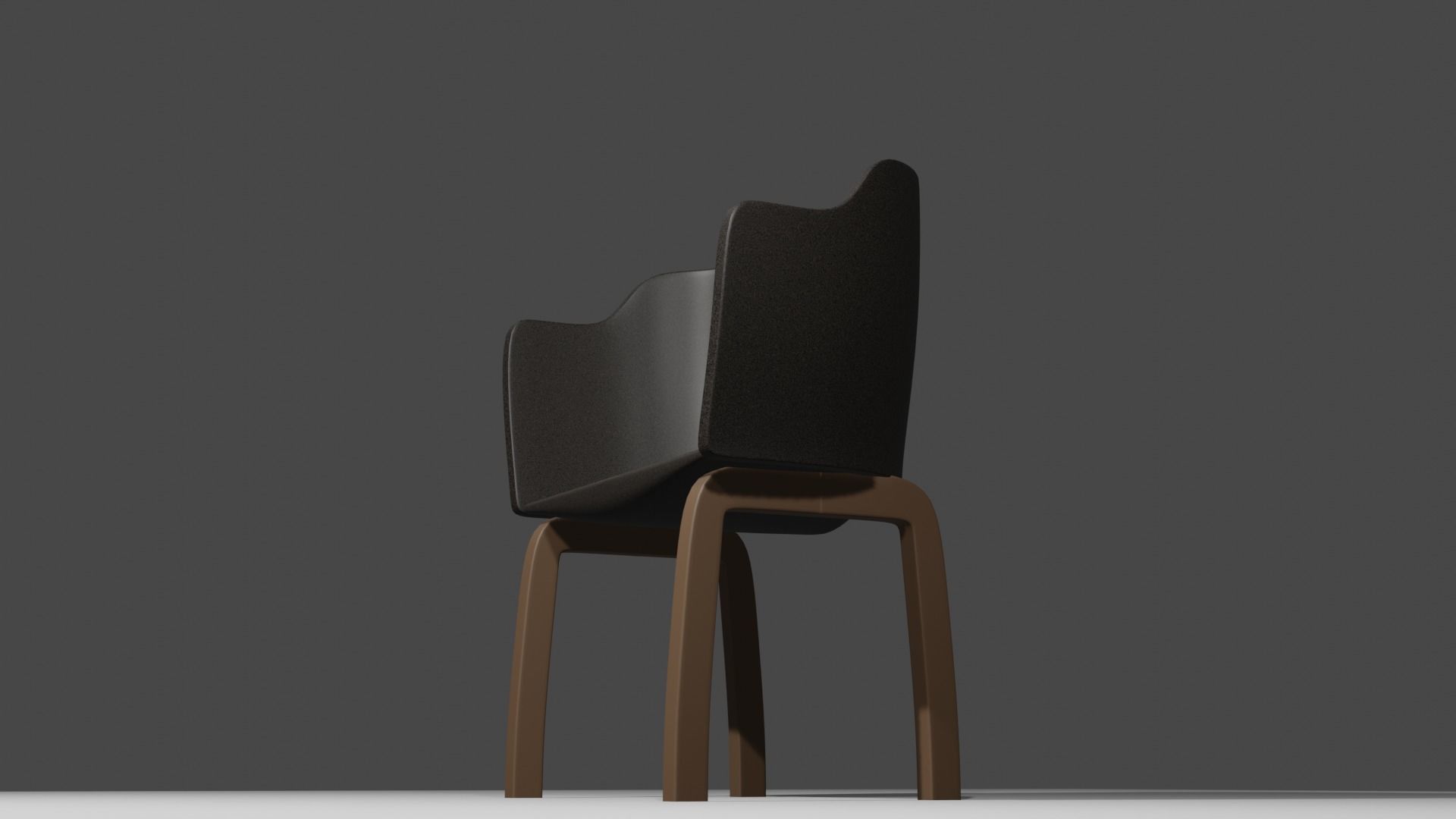 Modern Chair 3D model_4