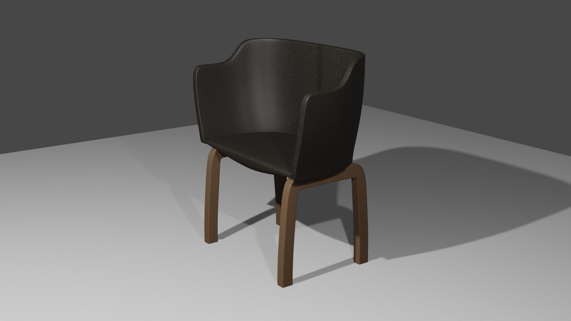Modern Chair 3D model_2