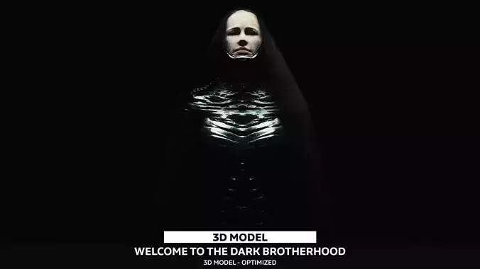 Welcome To The Darkbrotherhood PSD File 3D model
