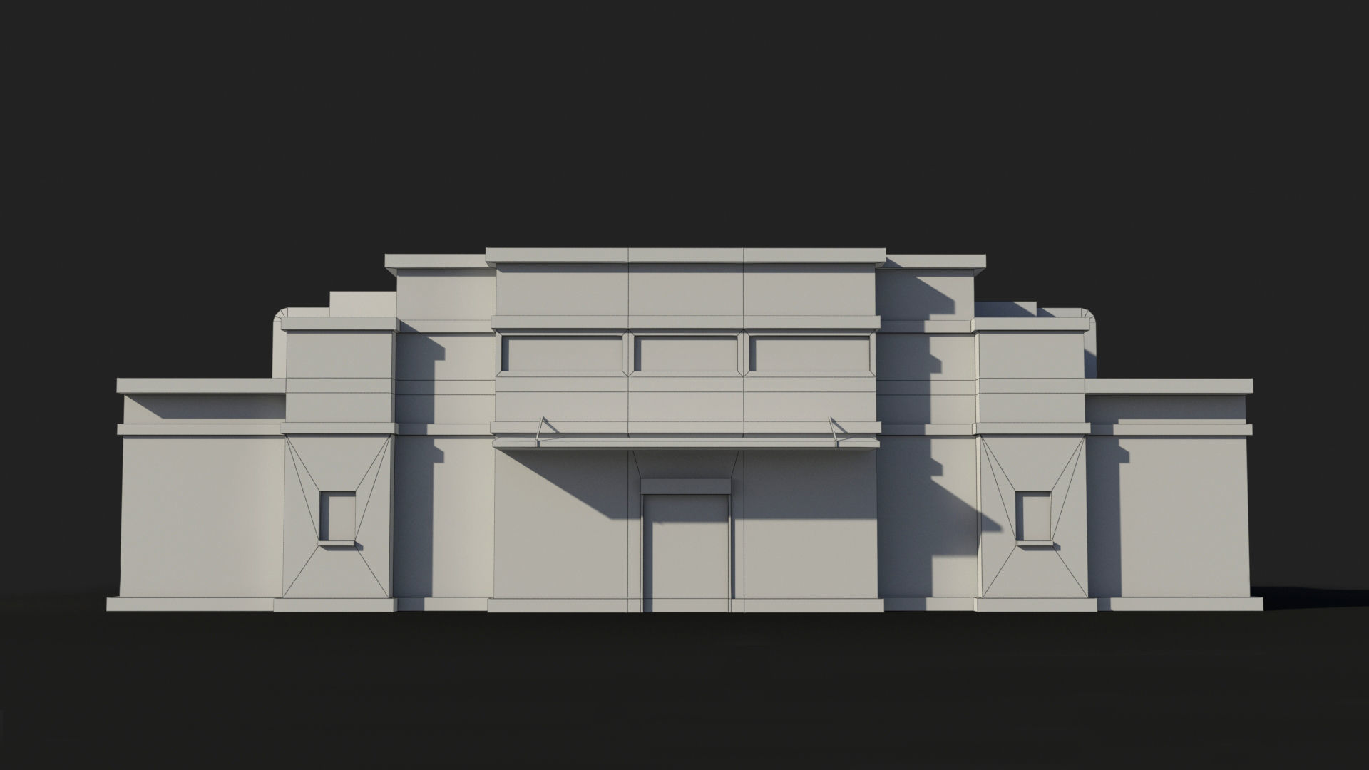 Factory xx10 Low-poly 3D model_6