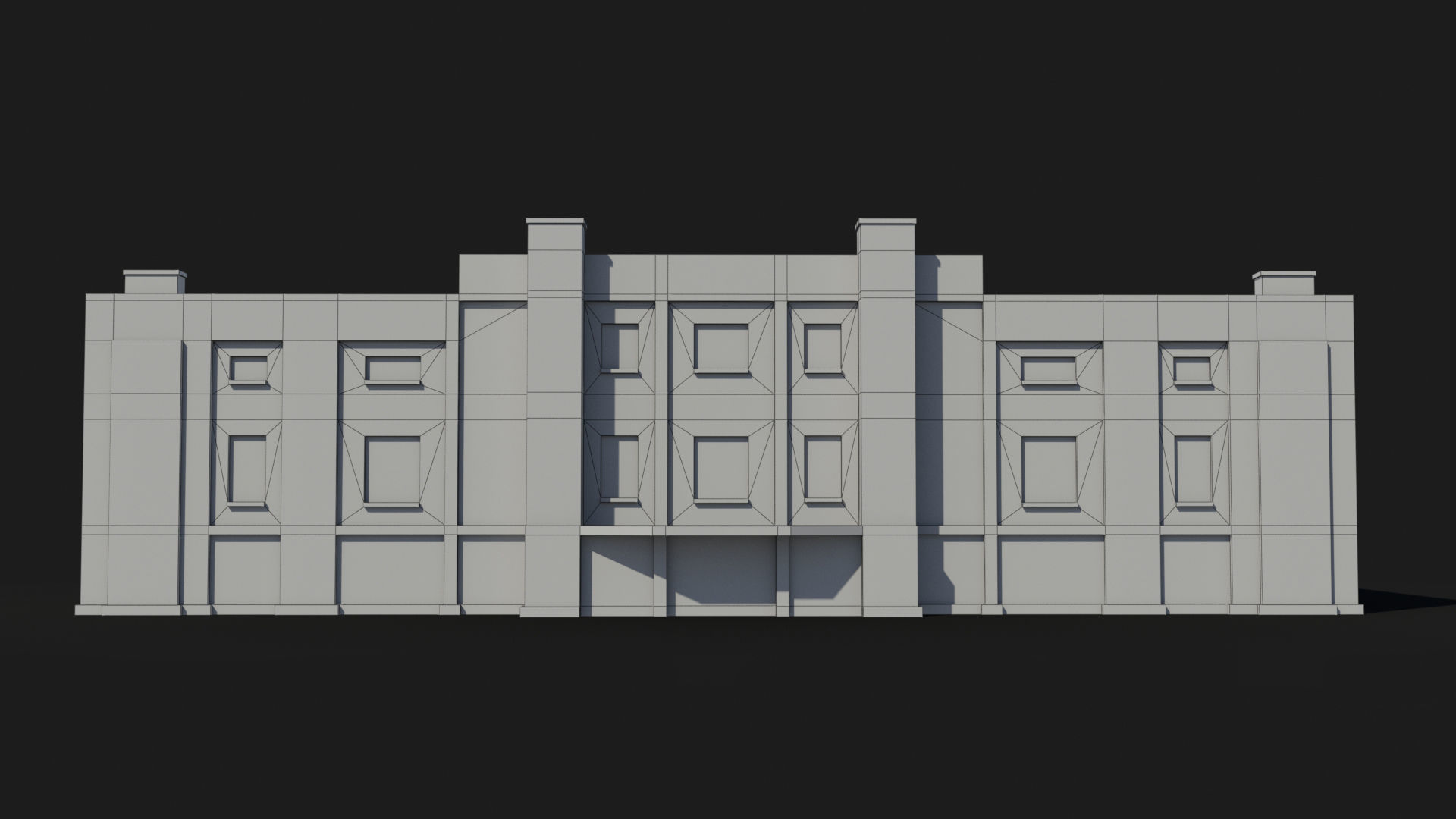 Factory xx12 Low-poly 3D model_6