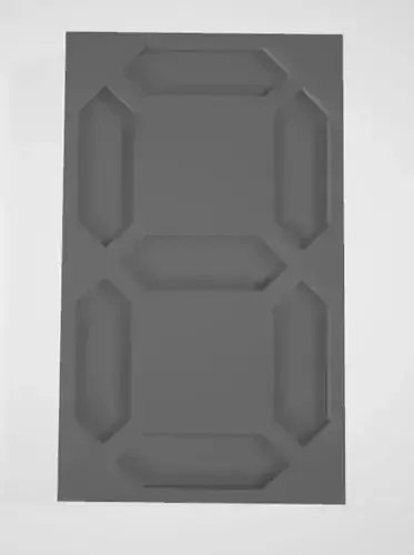 Digital number segment - Two types