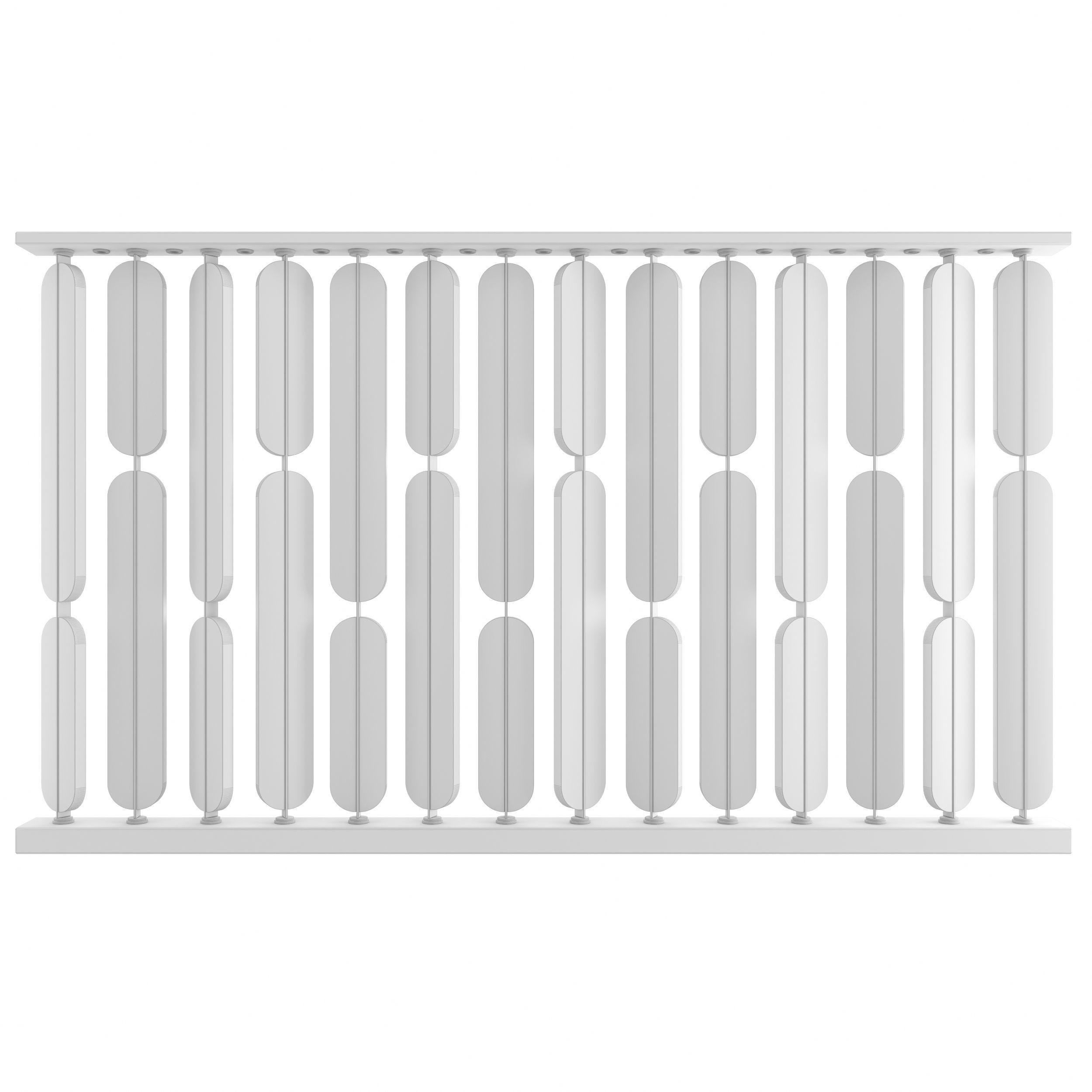 Decorative partition 3D model_4