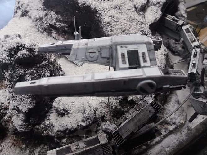 Star Wars -Y-45 armored transport hauler 3D model