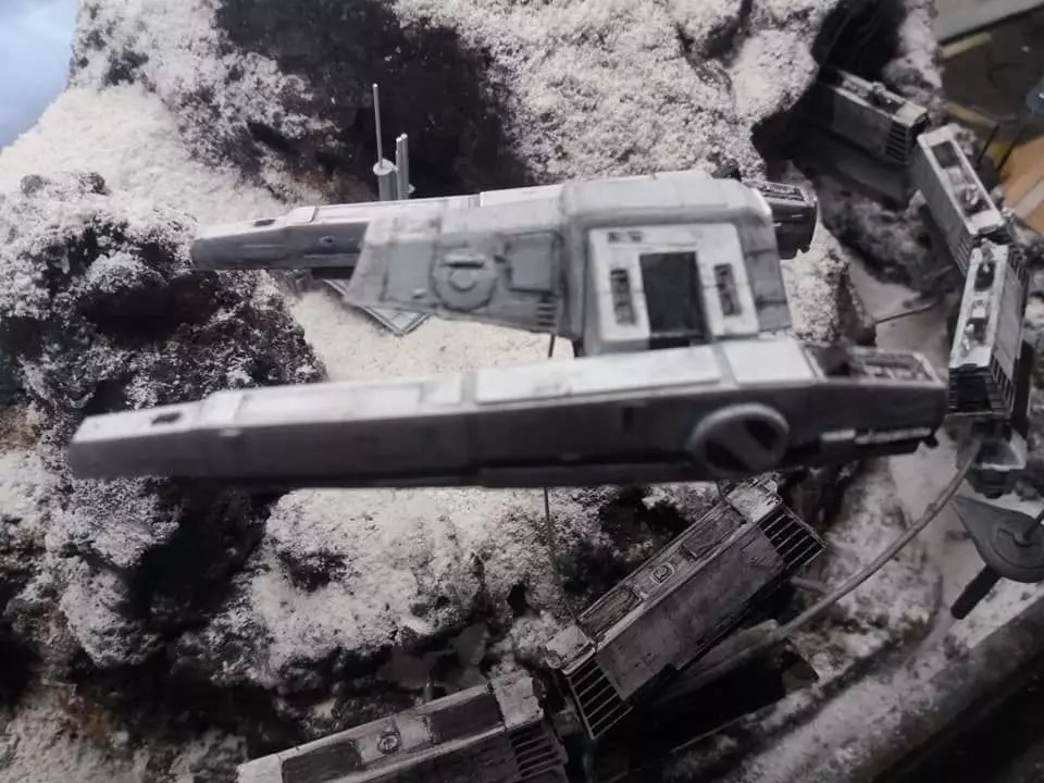 Star Wars -Y-45 armored transport hauler 3D model_0