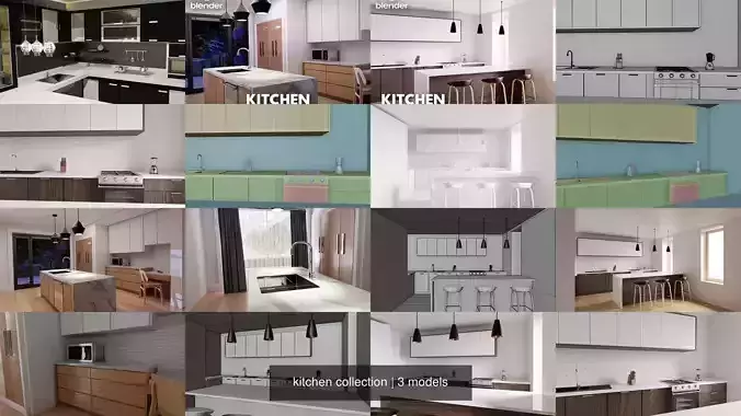 kitchen collection and dining room