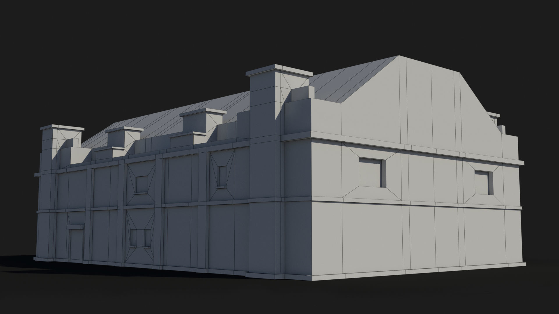Factory xx15 Low-poly 3D model_10
