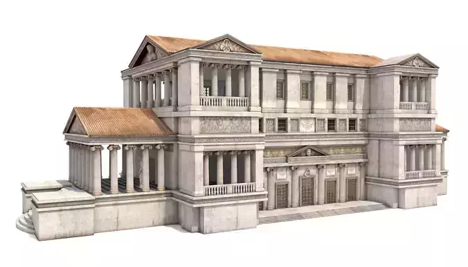 Classic building 3D model