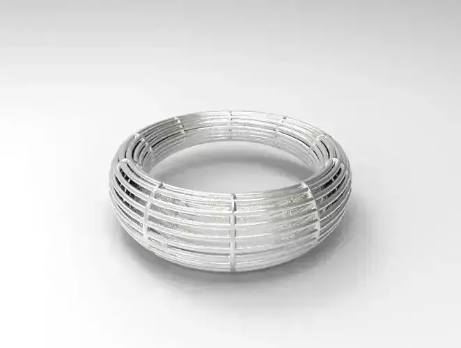925 Sterling Silver Plain Wire Silver Ring