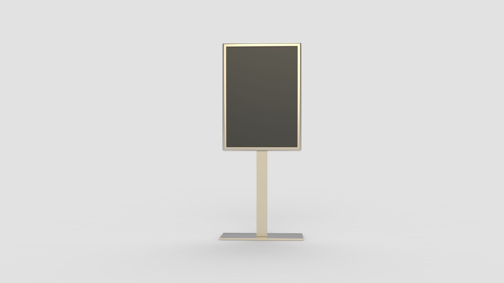 Matte Display Stand 3D model_8