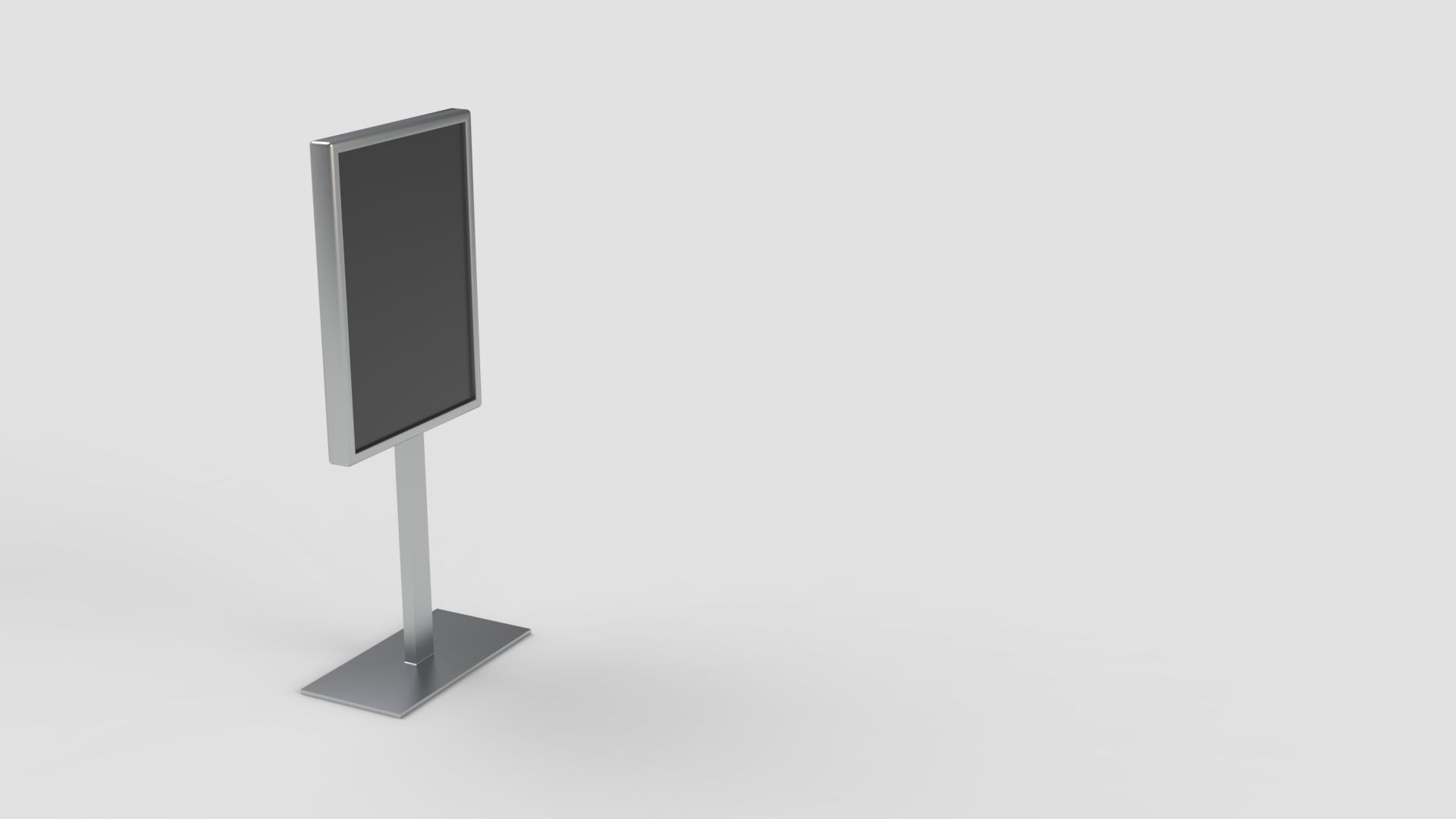 Matte Display Stand 3D model_11