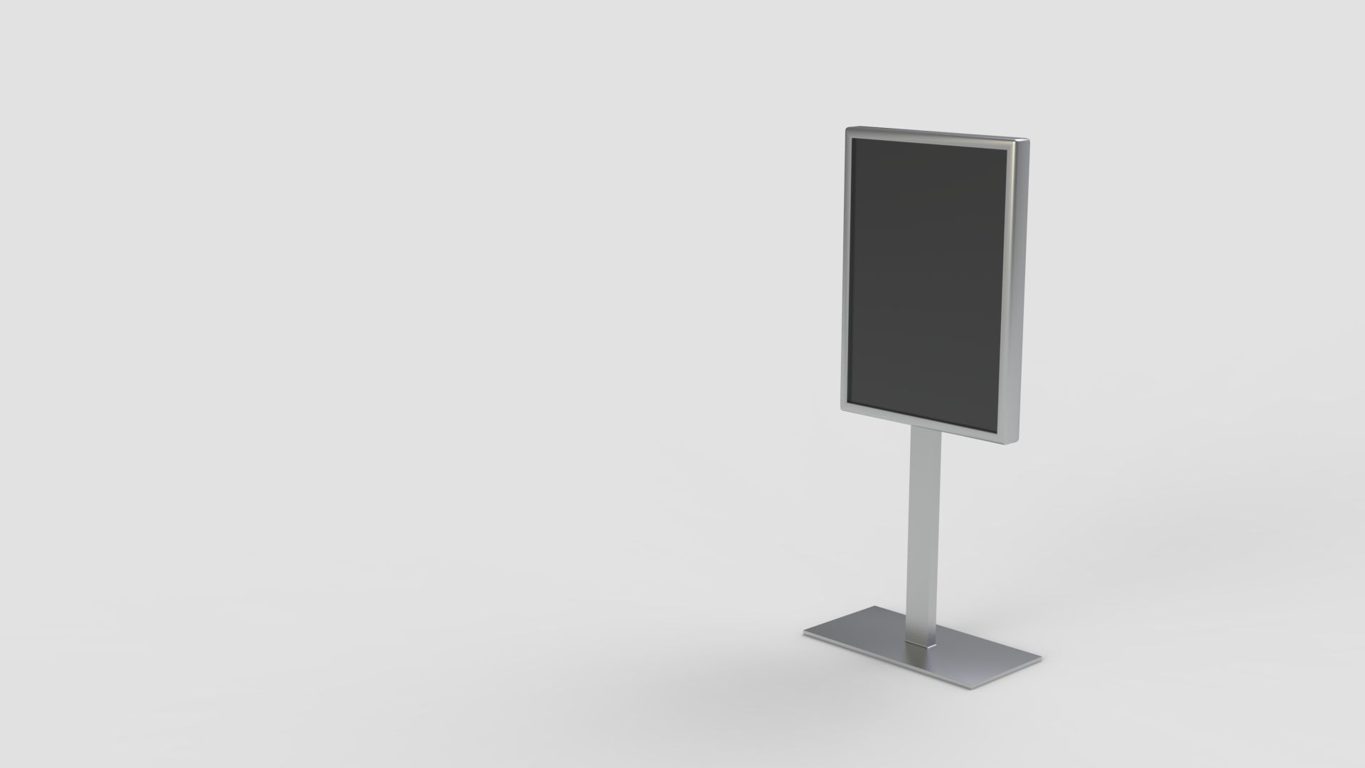 Matte Display Stand 3D model_9