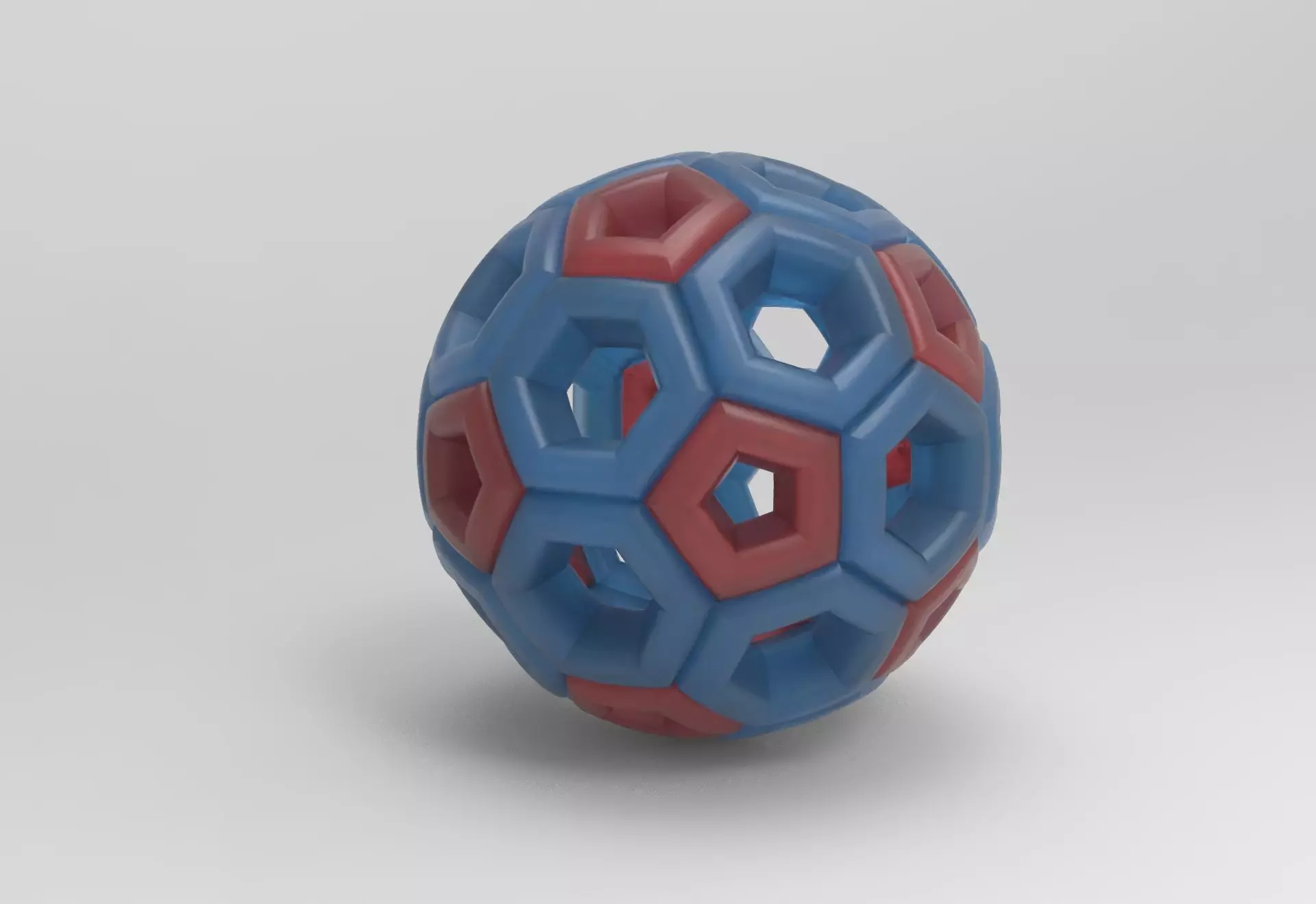 Holee ball-several material versions 3D print model