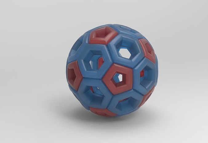 Holee ball-several material versions 3D print model