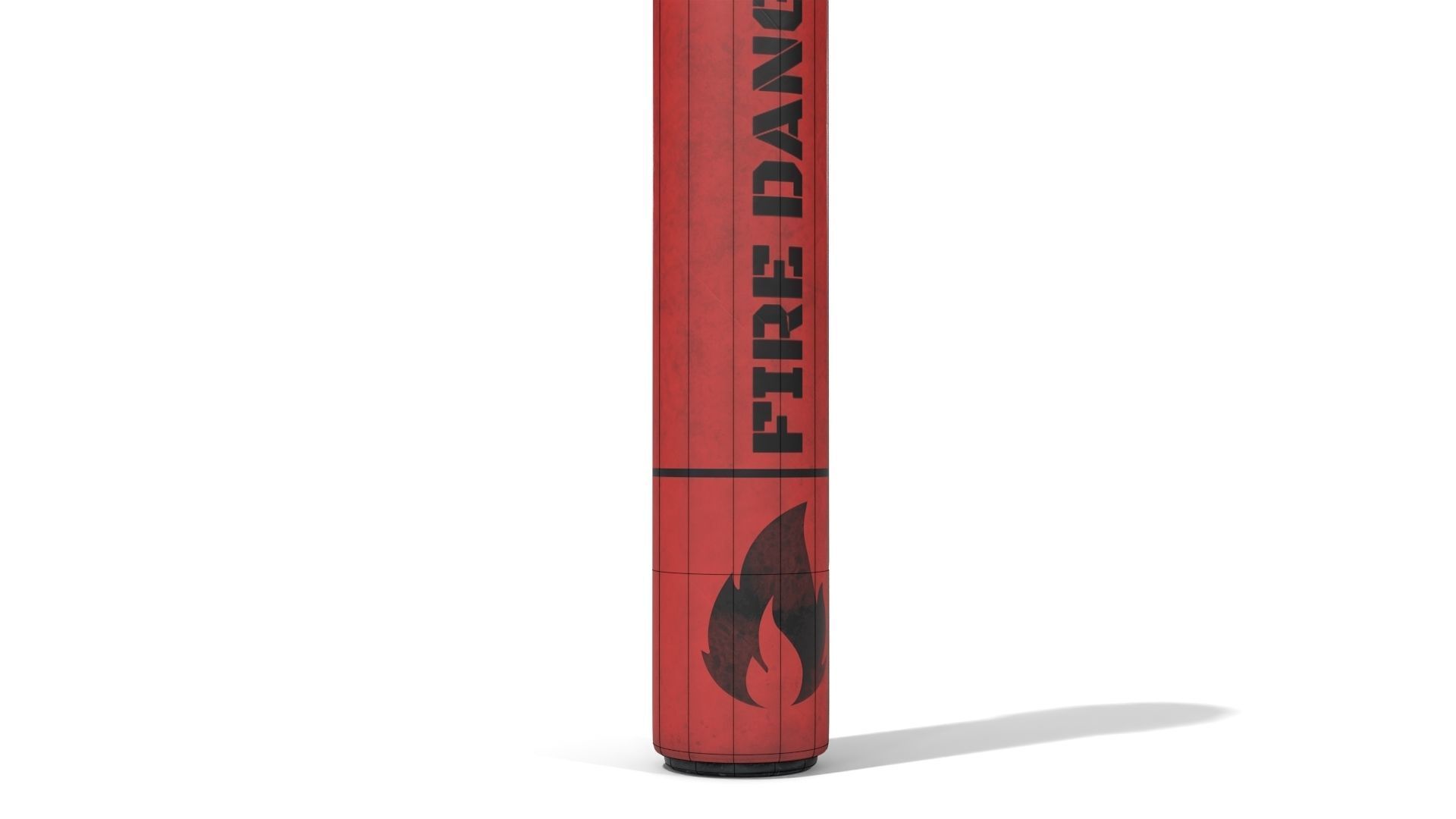 FalschFeuer pen with handle Low-poly 3D model_19