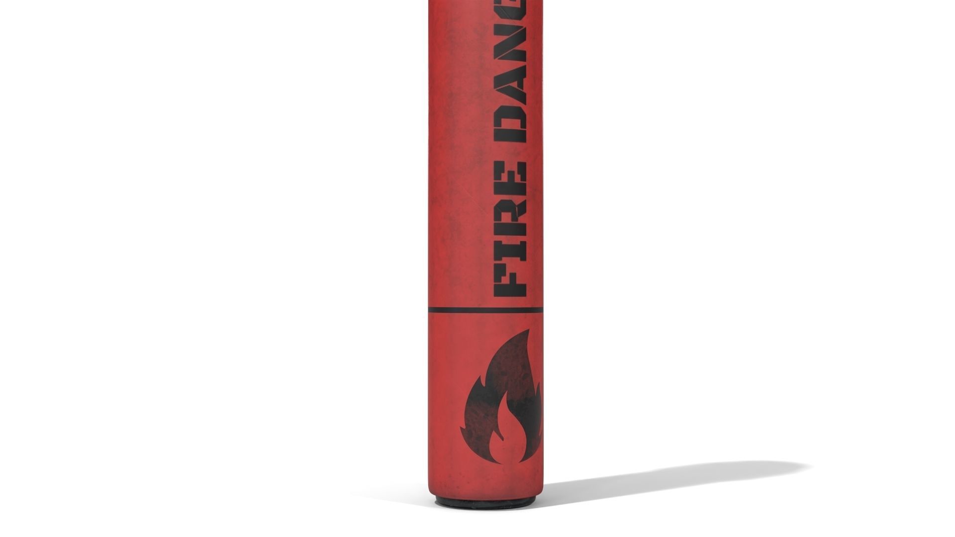 FalschFeuer pen with handle Low-poly 3D model_9