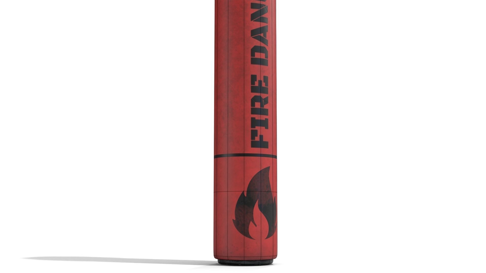 FalschFeuer pen with handle Low-poly 3D model_17