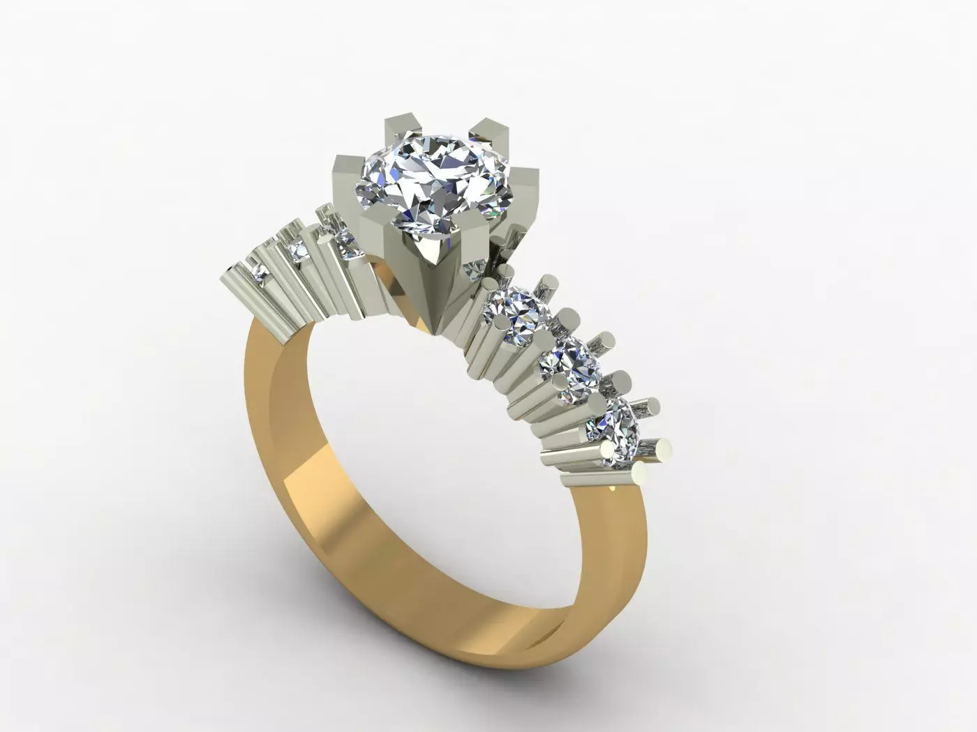 my work on jeweling designing 3D print model