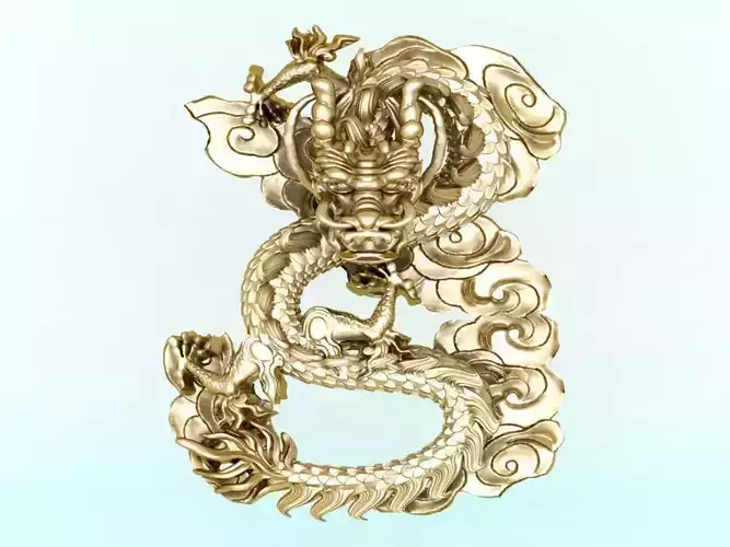 Dragon for jewelry - Dragon for ring - Dragon for pendant