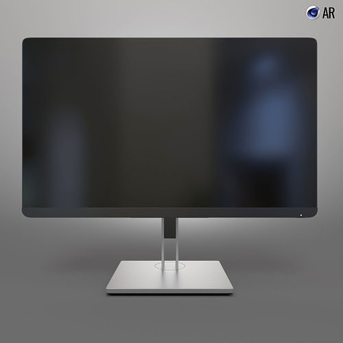 3D model of modern monitor 3D model