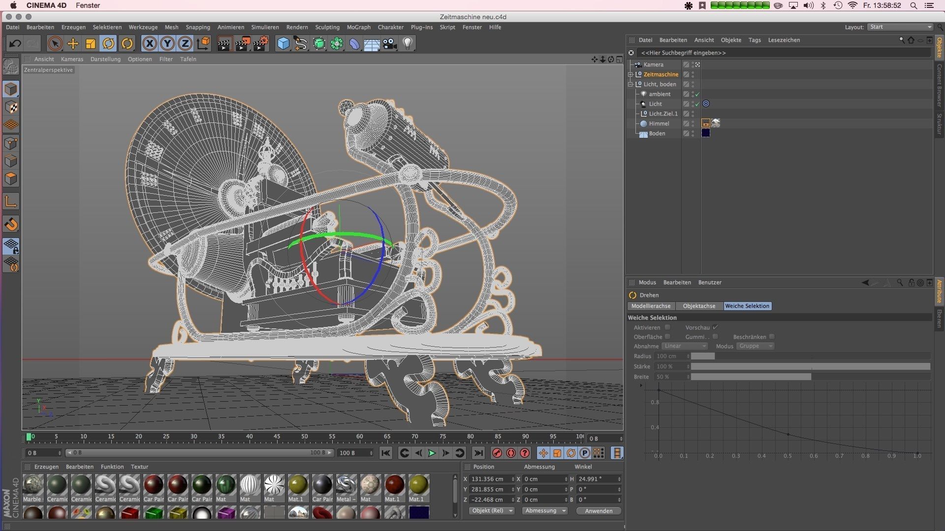 Time Machine  Free 3D model_1