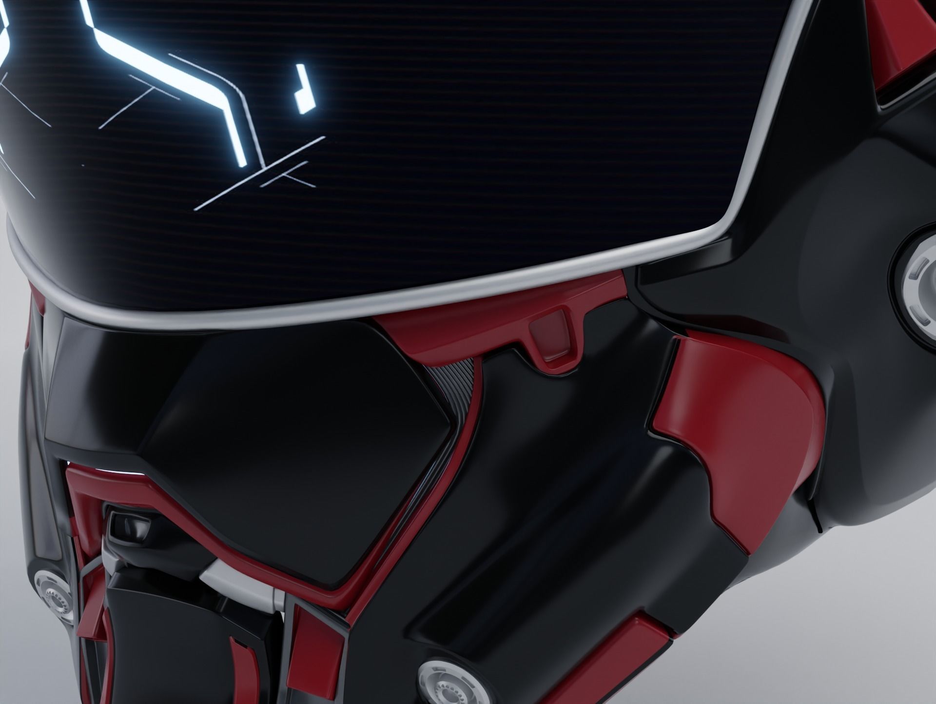 scifi helmet 3D model_5