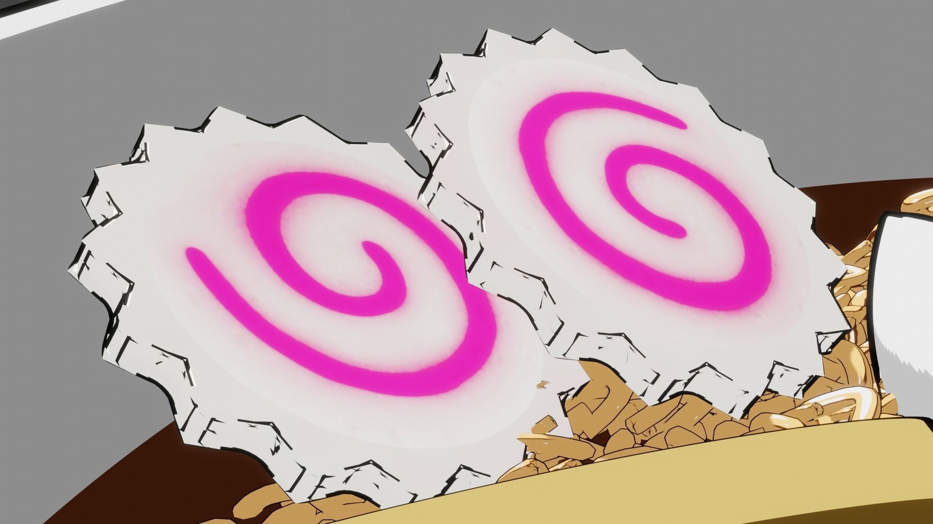 Naruto style Ichiraku Ramen -Anime Type Shading- Low-poly 3D model_6