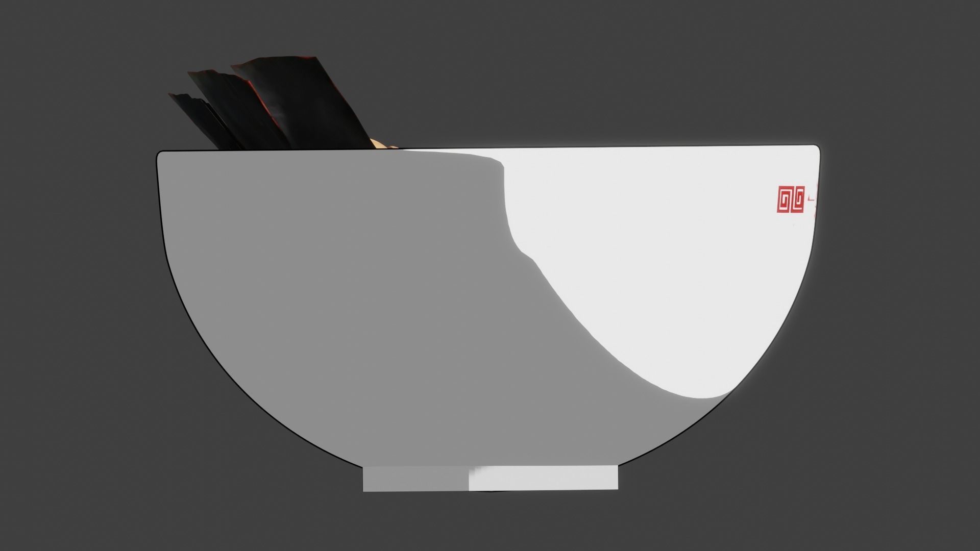 Naruto style Ichiraku Ramen -Anime Type Shading- Low-poly 3D model_15