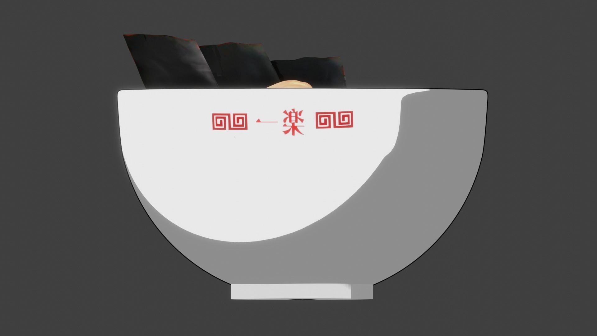 Naruto style Ichiraku Ramen -Anime Type Shading- Low-poly 3D model_16