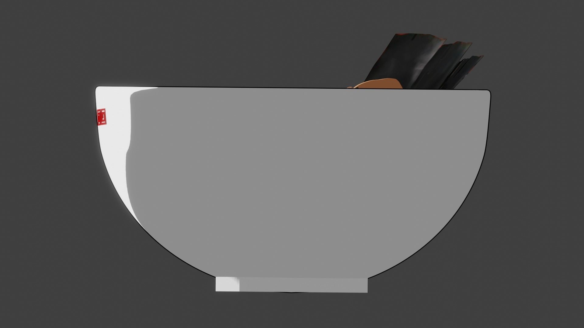 Naruto style Ichiraku Ramen -Anime Type Shading- Low-poly 3D model_13