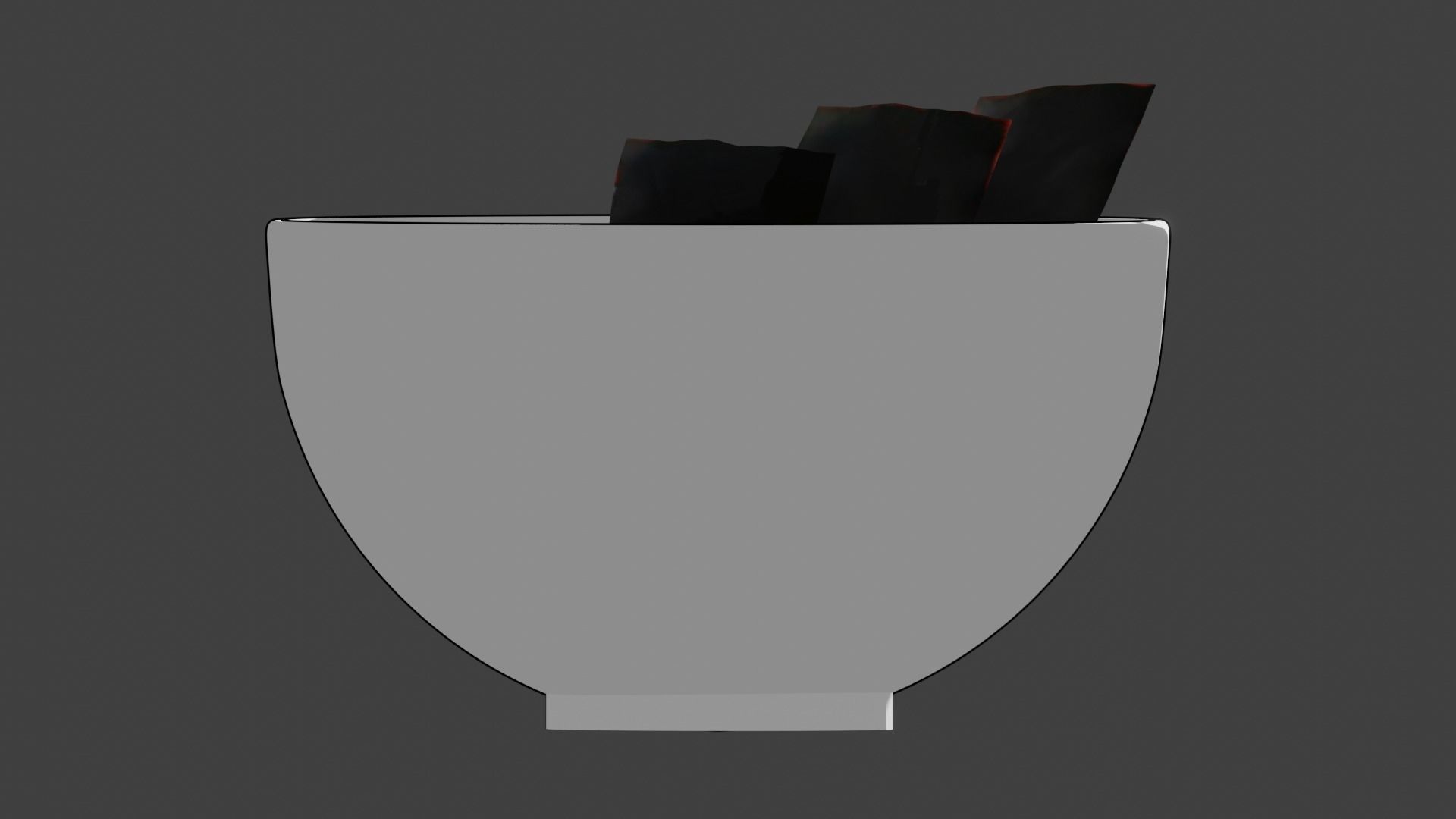 Naruto style Ichiraku Ramen -Anime Type Shading- Low-poly 3D model_14