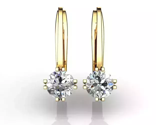 CT Diamond Earrings 