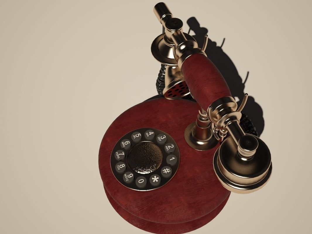 breckz telephone 3D model_1