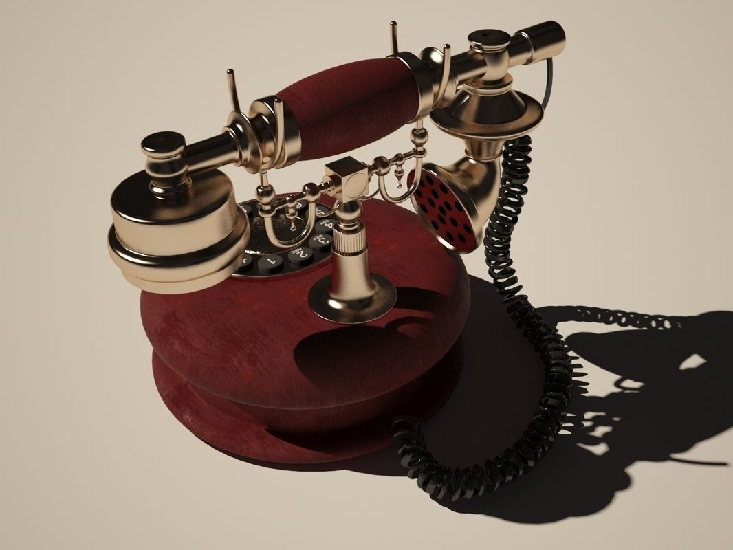 breckz telephone 3D model_2