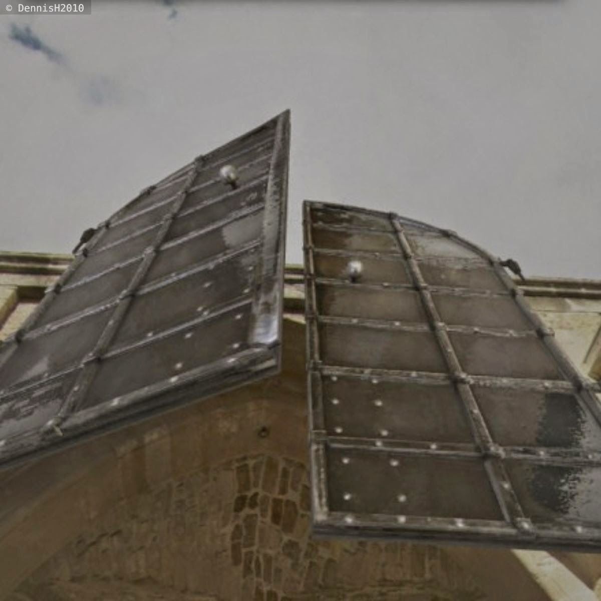 Basement Door Low-poly 3D model_9