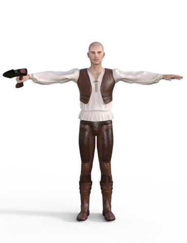Woodcutter  3D model