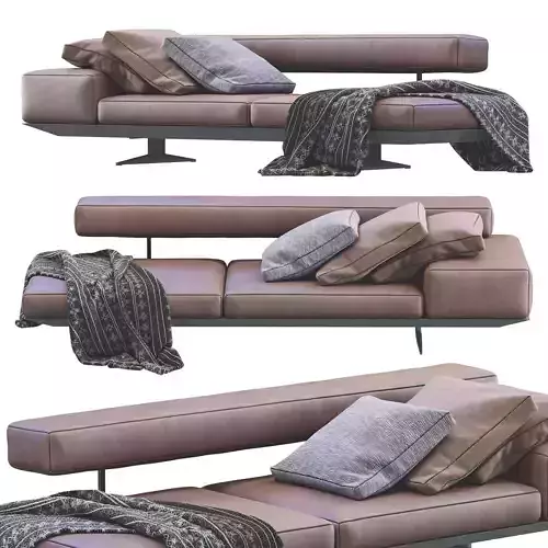 Sofa Wing Leather By Flexform