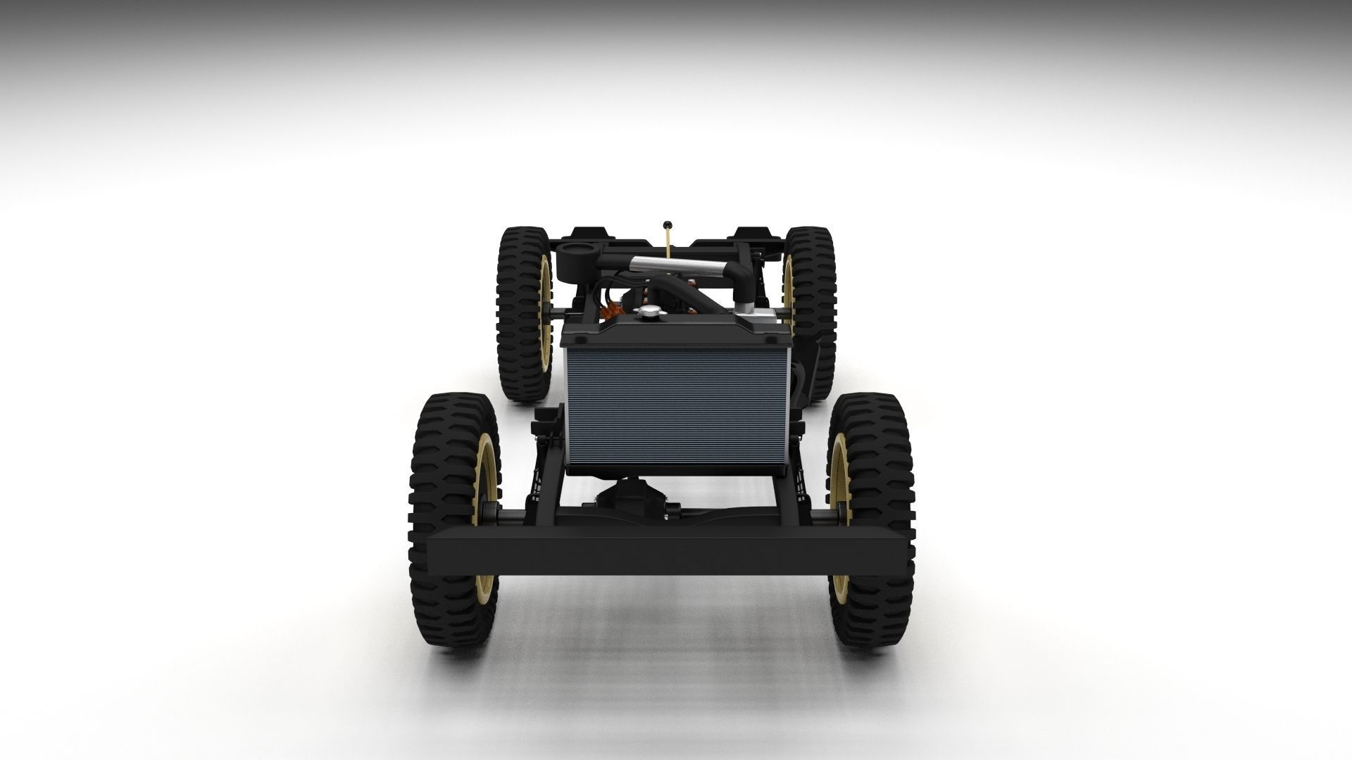 Full w chassis Jeep Willys MB Military Desert HDRI 3D model_31