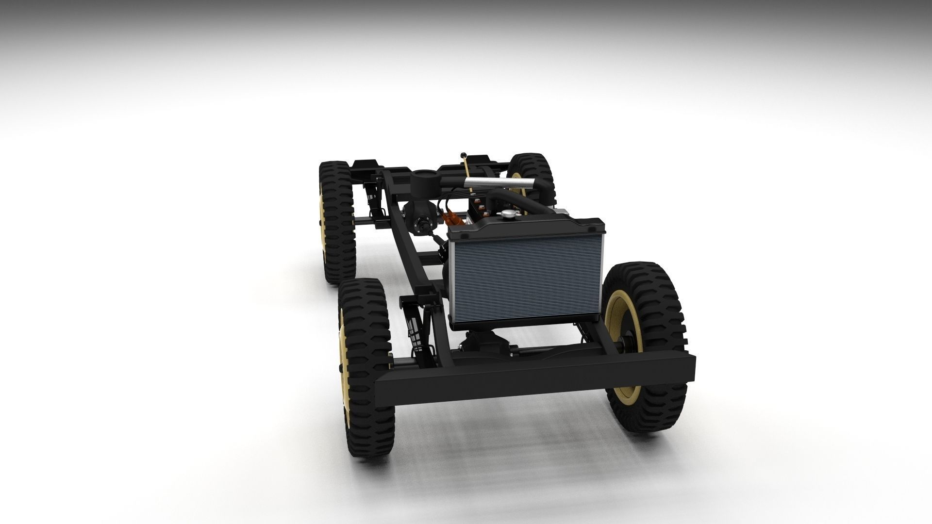 Full w chassis Jeep Willys MB Military Desert HDRI 3D model_11